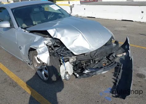 2006 Nissan 350Z Touring из США, поврежденный, VIN JN1AZ34E26M380593